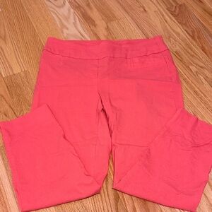Zac & Rachel Vibrant Coral Trousers